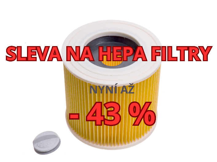 VELKÉ ZLEVNĚNÍ JOLLY FILTRŮ DO VYSAVAČŮ